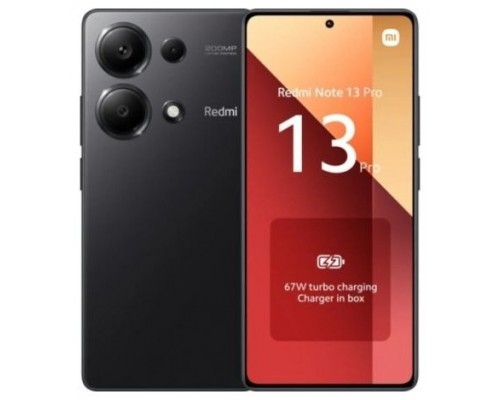 SMARTPHONE REDMI NOTE 13 PRO (12+512GB) BLACK XIAOMI (Espera 4 dias)
